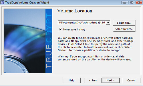 Store Encryped Files