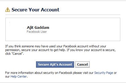 Facebook Roadblock tool